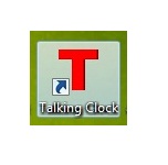 Talking Clock Shortcut on Desktop